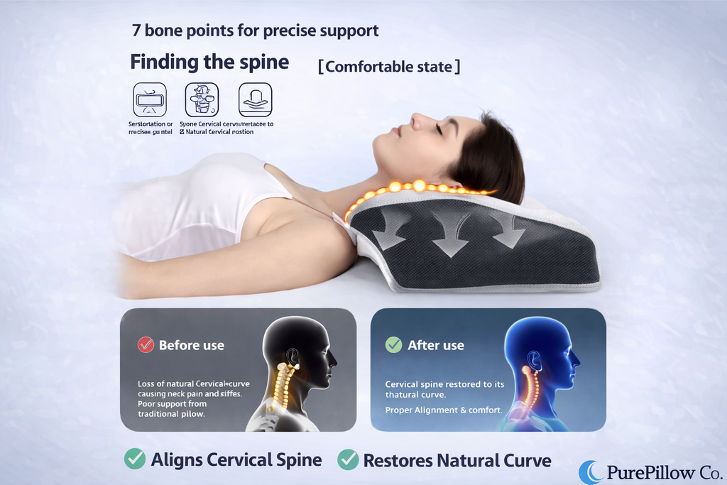 Memory Foam Cervical Pillow